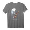 Juri Gagarin Retro Sputnik UdSSR Sowjetunion Propaganda T-Shirt – Nostalgie für Raumfahrt- und Sowjet-Interessierte