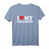 I Love My Girlfriend T-Shirt – Romantisches Geschenk für Freundinnen, Geburtstag & Jahrestag, Perfekt für Valentinstag