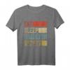 Stilvolles Retro 70er Eat Sleep Hamilton Musical T-Shirt - Lustiges Design für Hamilton-Fans, Events und Partys