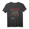 Sioux Fighting Terrorism Since 1492 Native American T-Shirt – Historisches Vintage-Shirt als Geschenk für Geschichts- und Kulturbegeisterte