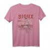 Sioux Fighting Terrorism Since 1492 Native American T-Shirt – Historisches Vintage-Shirt als Geschenk für Geschichts- und Kulturbegeisterte