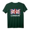 London Union Jack Fahne T-Shirt – England Souvenir & Geschenk für London-Reisende