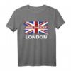 London Union Jack Fahne T-Shirt – England Souvenir & Geschenk für London-Reisende