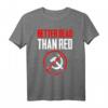 Better Dead Than Red Cold War Anti Communist T-Shirt – Humorvolles Geschenk gegen Kommunismus für jeden Anlass