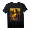 Mona Lisa Bier Hacken T-Shirt für Frauen und Männer – Lustiges Irland Geschenk zum Geburtstag, Weihnachten & Paddy's Day