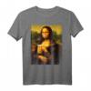 Mona Lisa Bier Hacken T-Shirt für Frauen und Männer – Lustiges Irland Geschenk zum Geburtstag, Weihnachten & Paddy's Day