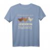 Huhn T-Shirt mit Spruch 'Wenn ihr mich sucht ich bin bei den Hühnern' – Lustiges Geschenk für Hühnerzüchter, Bauern und Hühnerliebhaber