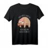 Lustiges Faultier Schlafshirt mit Spruch - Bequemes Pyjama Oberteil für Kinder, Teenager, Jungen & Mädchen