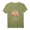 Lustiges Faultier Schlafshirt mit Spruch - Bequemes Pyjama Oberteil für Kinder, Teenager, Jungen & Mädchen