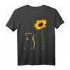 Best Cat Mom Ever Sunflower Katzenmama T-Shirt – Perfektes Muttertagsgeschenk für Katzenliebhaberinnen, Katzenbesitzerinnen & Sonnenblumenfans