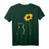 Best Cat Mom Ever Sunflower Katzenmama T-Shirt – Perfektes Muttertagsgeschenk für Katzenliebhaberinnen, Katzenbesitzerinnen & Sonnenblumenfans