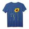 Best Cat Mom Ever Sunflower Katzenmama T-Shirt – Perfektes Muttertagsgeschenk für Katzenliebhaberinnen, Katzenbesitzerinnen & Sonnenblumenfans