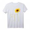Best Cat Mom Ever Sunflower Katzenmama T-Shirt – Perfektes Muttertagsgeschenk für Katzenliebhaberinnen, Katzenbesitzerinnen & Sonnenblumenfans