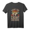 HapKitten Geschenk T-Shirt - Nashorn & Einhorn Vintage Motiv für Naturschützer, Tierliebhaber und Freunde