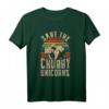 HapKitten Geschenk T-Shirt - Nashorn & Einhorn Vintage Motiv für Naturschützer, Tierliebhaber und Freunde