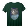 Star Trek: The Original Series Leonard McCoy Katzenporträt T-Shirt - Offizielles Sci-Fi Merchandise für Fans, Vintage & Space Enthusiasten