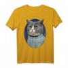 Star Trek: The Original Series Leonard McCoy Katzenporträt T-Shirt - Offizielles Sci-Fi Merchandise für Fans, Vintage & Space Enthusiasten