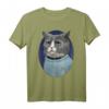 Star Trek: The Original Series Leonard McCoy Katzenporträt T-Shirt - Offizielles Sci-Fi Merchandise für Fans, Vintage & Space Enthusiasten