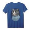 Star Trek: The Original Series Leonard McCoy Katzenporträt T-Shirt - Offizielles Sci-Fi Merchandise für Fans, Vintage & Space Enthusiasten