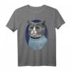 Star Trek: The Original Series Leonard McCoy Katzenporträt T-Shirt - Offizielles Sci-Fi Merchandise für Fans, Vintage & Space Enthusiasten