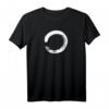 Zen Enso Kreis Handgemalter Kunstvoller Enso Kreis Japan T-Shirt – Spirituelle Meditations- und Yogakleidung für Erleuchtung & asiatische Kunstliebhaber
