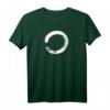 Zen Enso Kreis Handgemalter Kunstvoller Enso Kreis Japan T-Shirt – Spirituelle Meditations- und Yogakleidung für Erleuchtung & asiatische Kunstliebhaber