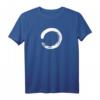 Zen Enso Kreis Handgemalter Kunstvoller Enso Kreis Japan T-Shirt – Spirituelle Meditations- und Yogakleidung für Erleuchtung & asiatische Kunstliebhaber