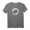 Zen Enso Kreis Handgemalter Kunstvoller Enso Kreis Japan T-Shirt – Spirituelle Meditations- und Yogakleidung für Erleuchtung & asiatische Kunstliebhaber