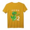 Kinder Geburtstagsshirt Ich bin 2 Jahre Alt Dino - Lustiges Dinosaurier Design für den 2. Geburtstag, perfekt für Jungen & Mädchen
