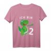 Kinder Geburtstagsshirt Ich bin 2 Jahre Alt Dino - Lustiges Dinosaurier Design für den 2. Geburtstag, perfekt für Jungen & Mädchen