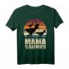 Mamasaurus Rex Dinosaurier T-Rex Zwillinge Mama T-Shirt – Perfektes Muttertagsgeschenk & Partnerlook für Familien mit Zwillingen