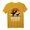 Mamasaurus Rex Dinosaurier T-Rex Zwillinge Mama T-Shirt – Perfektes Muttertagsgeschenk & Partnerlook für Familien mit Zwillingen