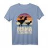 Mamasaurus Rex Dinosaurier T-Rex Zwillinge Mama T-Shirt – Perfektes Muttertagsgeschenk & Partnerlook für Familien mit Zwillingen