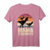 Mamasaurus Rex Dinosaurier T-Rex Zwillinge Mama T-Shirt – Perfektes Muttertagsgeschenk & Partnerlook für Familien mit Zwillingen