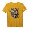Star Trek Original Series Vintage Enterprise Graphic T-Shirt - Offiziell lizenziertes Sci-Fi Fan T-Shirt