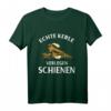 Eisenbahn Modelleisenbahn Dampflok Lokführer Schaffner Bahn T-Shirt – Perfektes Geschenk für Bahn- und Modelleisenbahnfans, Lokführer & Eisenbahner