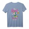 Mei Dirndl Is In Da Wäsch T-Shirt – Lustiges Trachtenshirt für Volksfest, Kirchweih & Party mit Einhorn-Design
