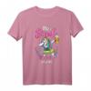Mei Dirndl Is In Da Wäsch T-Shirt – Lustiges Trachtenshirt für Volksfest, Kirchweih & Party mit Einhorn-Design