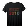 Lustiges 13. Geburtstag T-Shirt für Jungen – Legendär seit 2010, perfekte Geschenkidee & Deko zum 13. Geburtstag