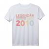 Lustiges 13. Geburtstag T-Shirt für Jungen – Legendär seit 2010, perfekte Geschenkidee & Deko zum 13. Geburtstag