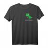 Vinosaurus mit Wein - Lustiges Dino Dinosaurier T-Shirt für Weinliebhaber, Party & Mädelsabend