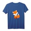Kinder T-Shirt mit Kleinem Fuchs Design – Perfektes Geschenk für Geburtstag, Weihnachten & Ostern für Mädchen und Jungen