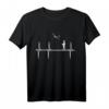 Modellflug Herzschlag T-Shirt – Lustiges Geschenk für Modellflieger, Hobby-Piloten, Kinder, Männer & Frauen zu Weihnachten & Geburtstag