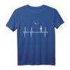 Modellflug Herzschlag T-Shirt – Lustiges Geschenk für Modellflieger, Hobby-Piloten, Kinder, Männer & Frauen zu Weihnachten & Geburtstag