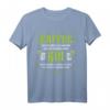 Lustiges Gin Tonic Spruch T-Shirt - Für Männer & Frauen, perfekte Geschenkidee für Barkeeper, Partygänger & Alkohol-Liebhaber