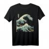 Hokusai Kanagawa The Great Wave T-Shirt – Japanische Kunst & Vintage Tattoo Design für Kunst- und Kulturfans