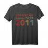 Lustiges 12. Geburtstag T-Shirt für Jungen - Legendär seit 2011, Perfekt als Party- und Geschenkidee zum 12. Geburtstag