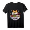Kawaii Ramen Geschenk Japanisches Nudelsuppen T-Shirt mit Sushi-Design für Anime, Otaku & Japan Fans