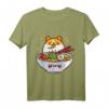 Kawaii Ramen Geschenk Japanisches Nudelsuppen T-Shirt mit Sushi-Design für Anime, Otaku & Japan Fans