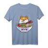 Kawaii Ramen Geschenk Japanisches Nudelsuppen T-Shirt mit Sushi-Design für Anime, Otaku & Japan Fans